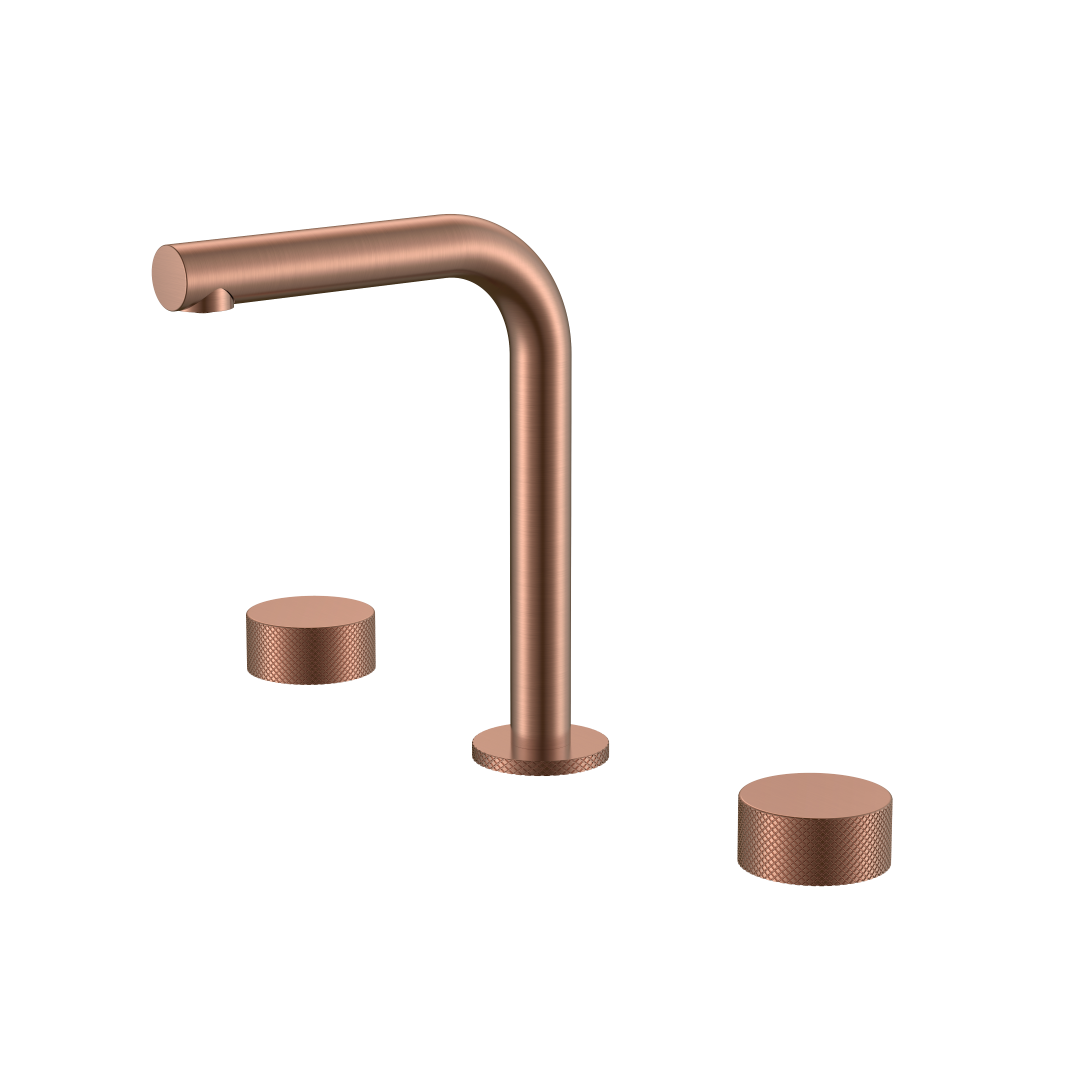 Смеситель на столешницу STICK TOUCH на 3 отв. COPPER BRUSHED