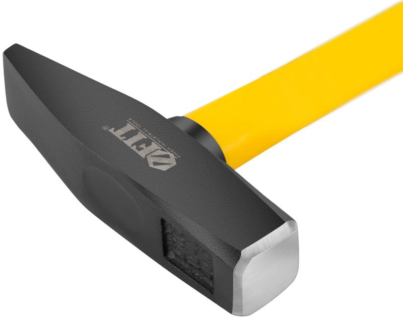 Молоток кованый 400г фибергласовая ручка FIT 44284