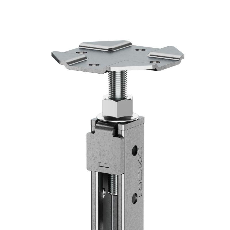 Стойка фальшпола длина 625мм регулировка 595-655мм DKC 60-0014 STF0625