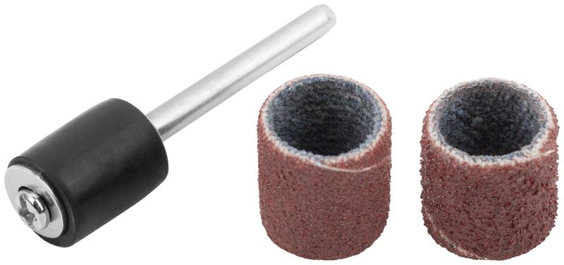 Бандаж наждачный и штифт набор 11шт FIT 36917