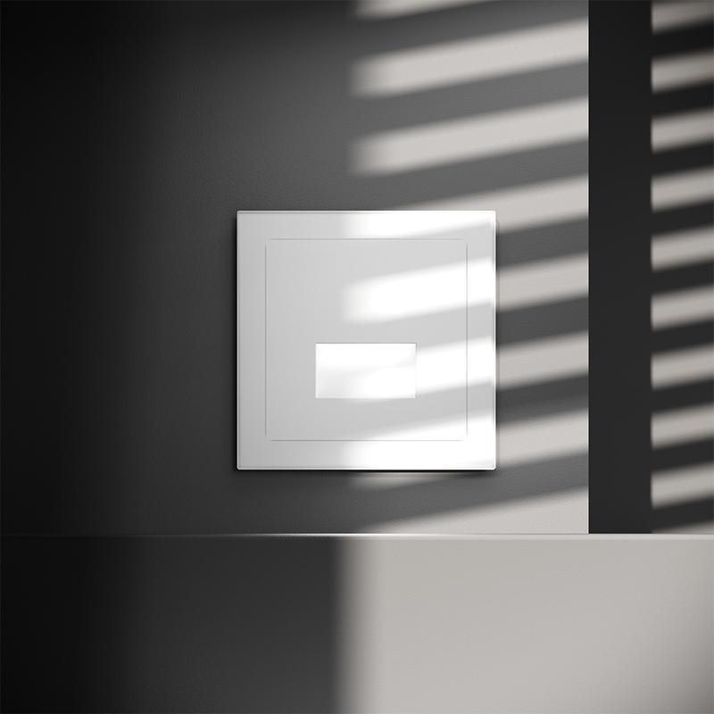 Подсветка светодионая СП S70 механизм бел. матов. Voltum VLS070602