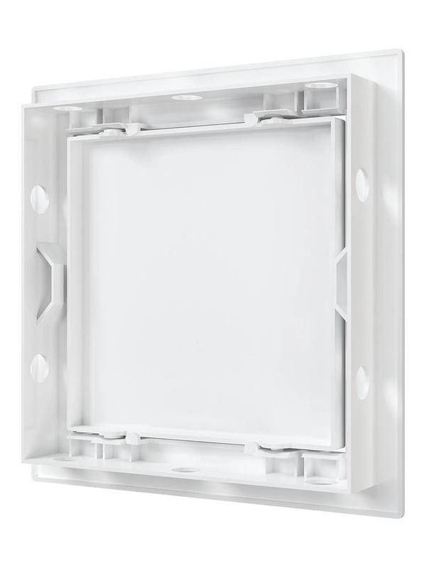 Люк-дверца ревизионный нажимной 168х168мм фланец 146х146мм AURAMAX AD1515