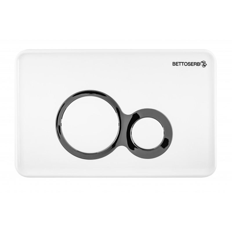 Сет инсталляция sava SET40006458 BETTOSERB fix slim+клавиша смыва duo белый глянец/хром матовый SET40006458