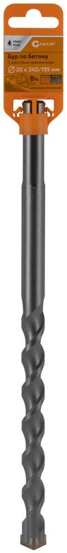 Бур по бетону Profi Plus SDS-Max с крестовым наконечником 20х340мм Cutop 42-20340
