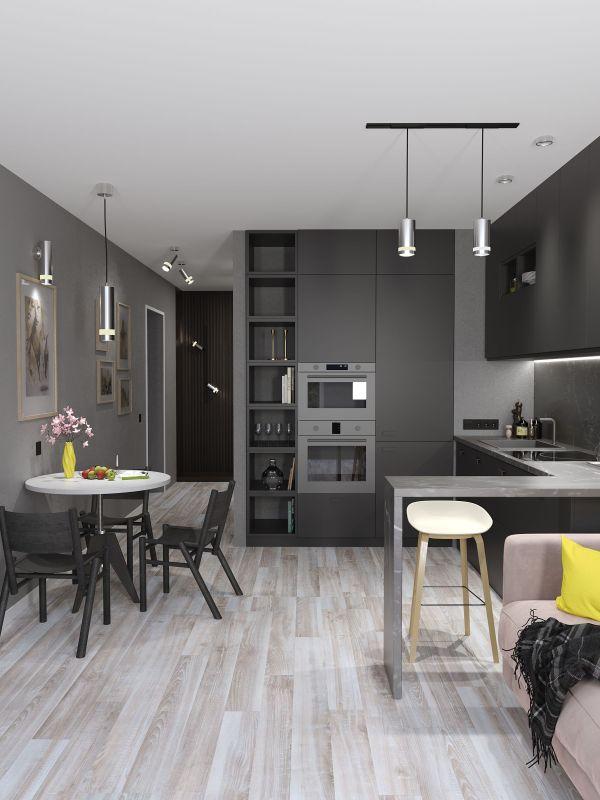 Светильник накладной под лампу GX53 хром IEK LUPB0-GX53-1-K23