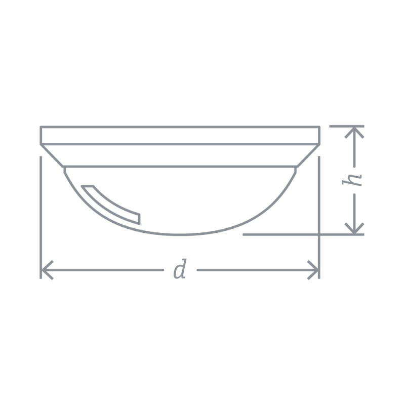 Светильник светодиодный 94 829 NBL-PR1-8-4K-WH-IP65-LED 8Вт 4000К IP65 ЖКХ поликарбонат круг бел. (аналог НПП) Navigator 94829