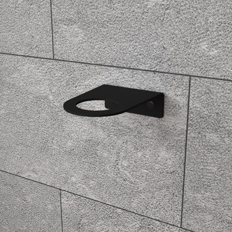 Держатель дозатора для жидкого мыла и шампуней на 1 флакон настенный черн. Rexant 38-0697