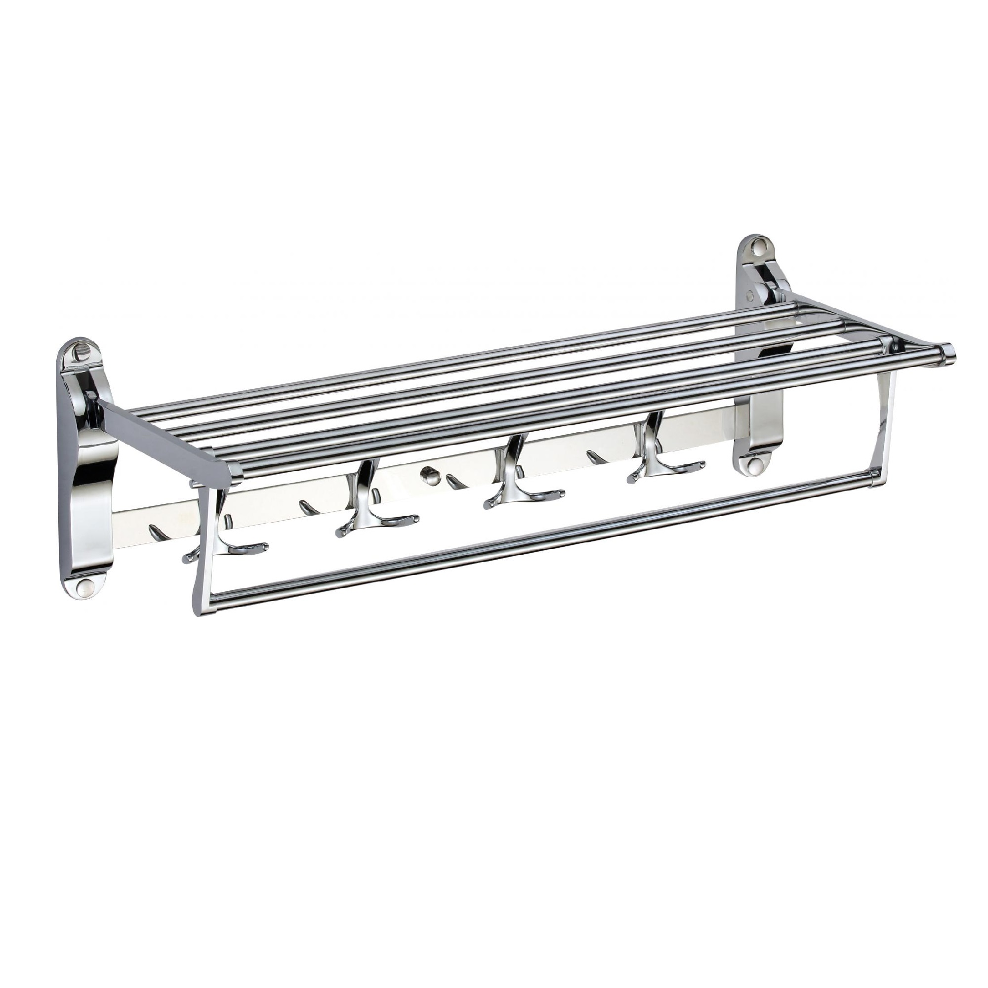 Полка для полотенец Savol S-006099, хром