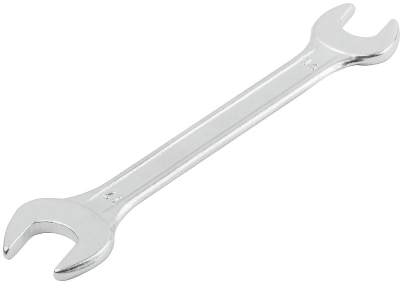 Ключ рожковый "Хард" хромированное покрытие 14х17мм FIT 63484