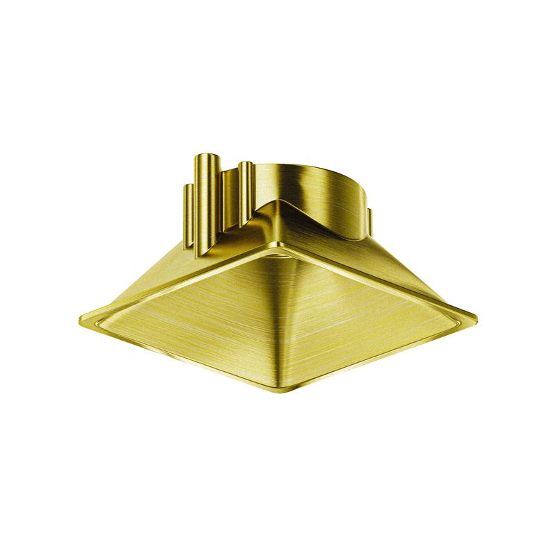 Рамка-отражатель декоративная для светильников Alfa LED латунь Maytoni Ring8-10W-SQ-BS