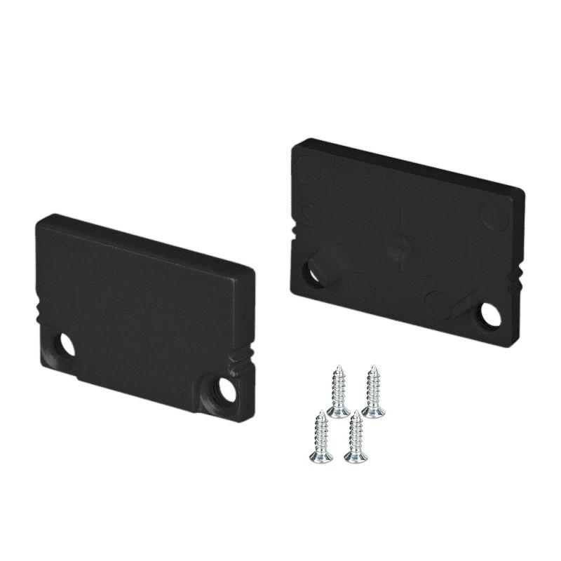 Заглушка SL-SLIM20-H13 BLACK глухая пластик Arlight 037512