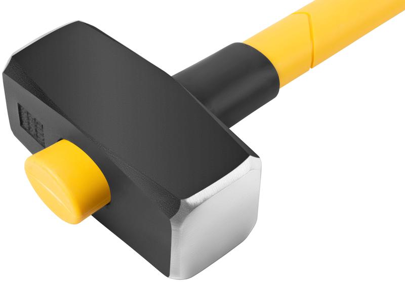 Кувалда кованая 900мм 5кг фибергласовая обратная усилен. ручка FIT 45252