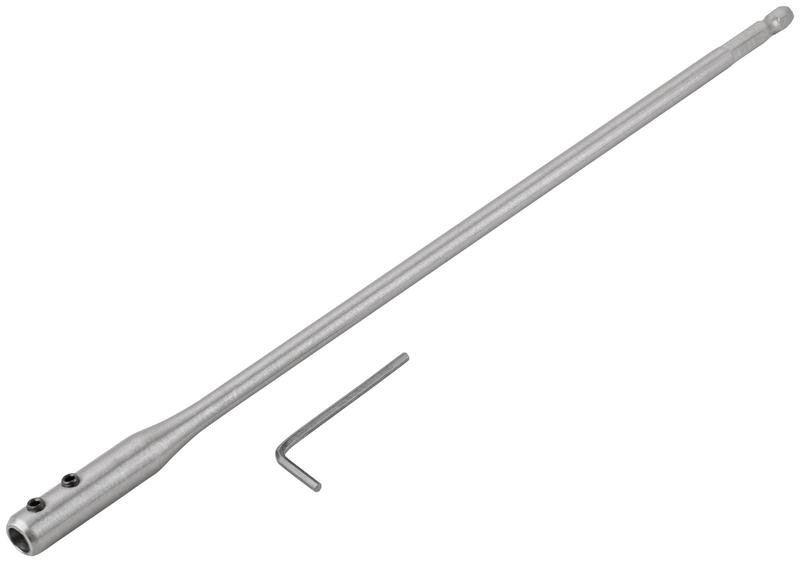 Удлинитель для перовых сверл с ключом 300мм FIT 36168