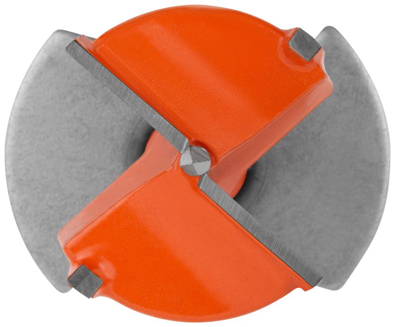 Сверло Форстнера (фреза) с карбидными вставками и ограничителем глубины 35мм FIT 36517