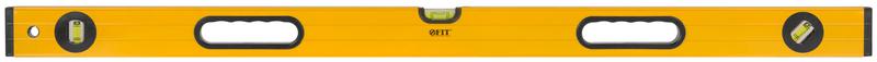 Уровень "Янтарь" 3 глазка ручки усиленный корпус фрезер. рабочая грань шкала 1000мм FIT 18164