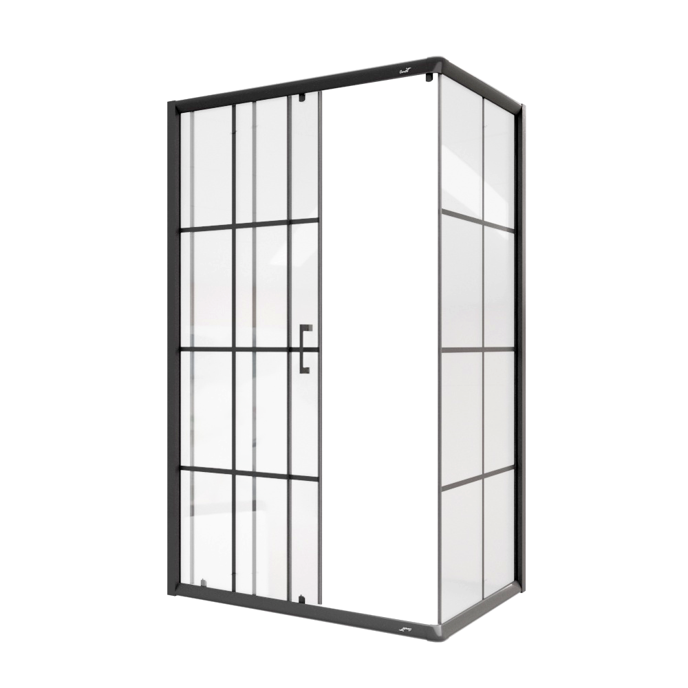 Ограждение MUZA120 душевое Ceruttispa без поддона (80x120x195)