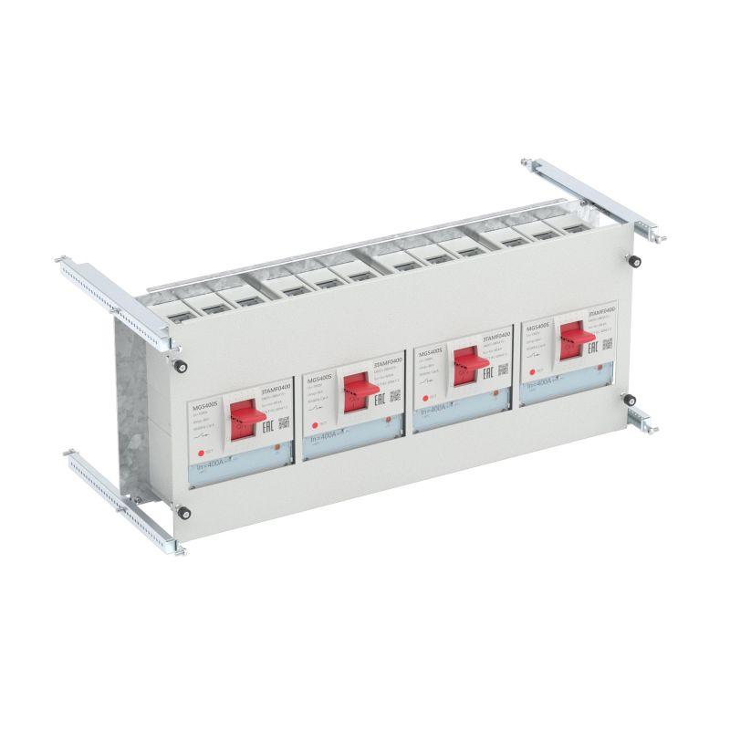 Комплект для внутренней вертикал. установки 3п RAM power MNX630 (W) REAR Ш=800мм В=300мм с задним расположением контактов YON R5NPKIB7V81516AMNX