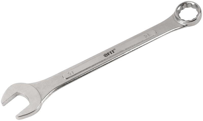 Ключ комбинированный усиленный "Модерн" 21мм FIT 63221