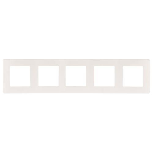 Рамка 5-м 12-5105-01 сатин бел. Эра Б0052539