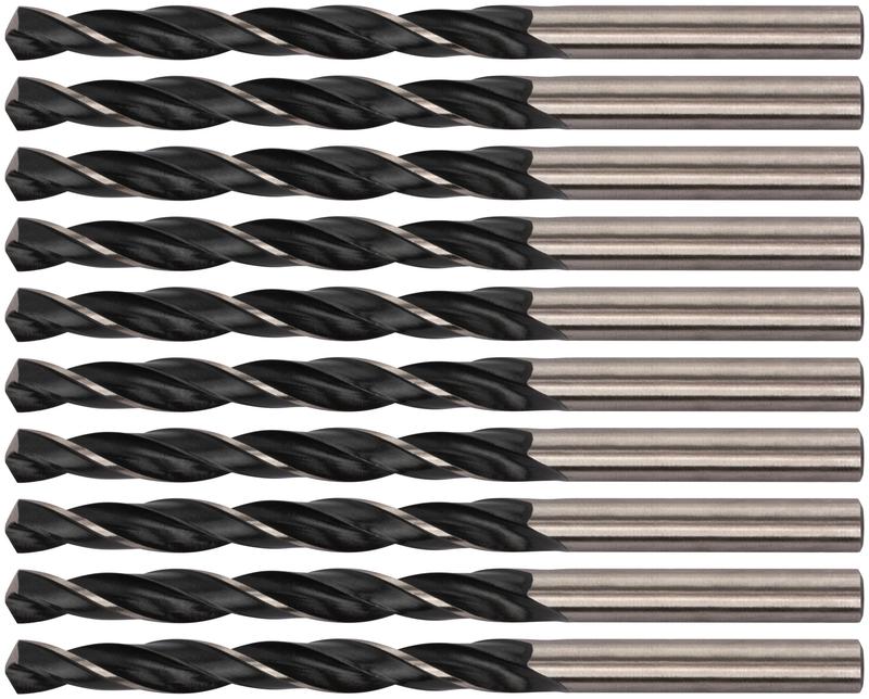 Сверло по металлу HSS черненые 7.0х109мм (уп.10шт) FIT 33570