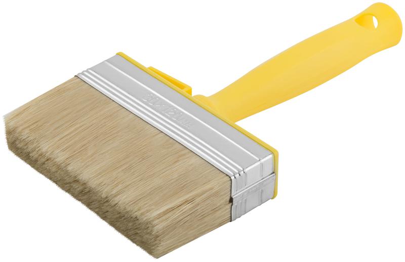 Макловица натуральная светлая щетина пластиковый корпус полая ручка "мини" 30х120мм FIT 01643