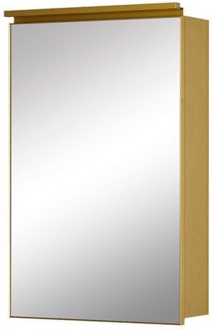 Зеркало-шкаф De Aqua 50 золото