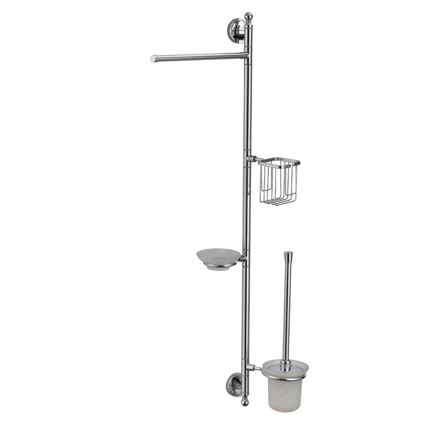 Настенная стойка Savol S-00C02, хром