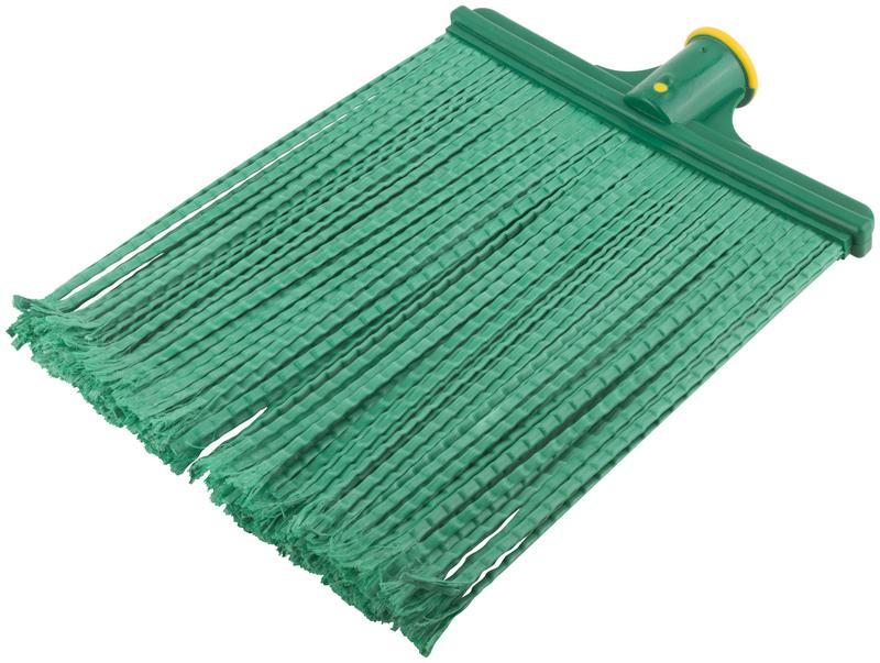 Метла плоская №1 260х330мм посадочный d25мм мягкая пластик. КУРС 68068