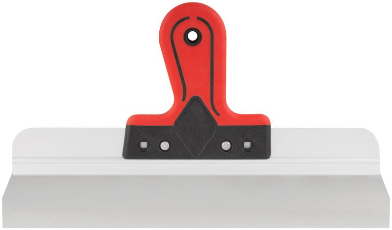 Шпатель фасадный Профи 350мм прорезиненная ручка нерж. сталь КУРС 06425