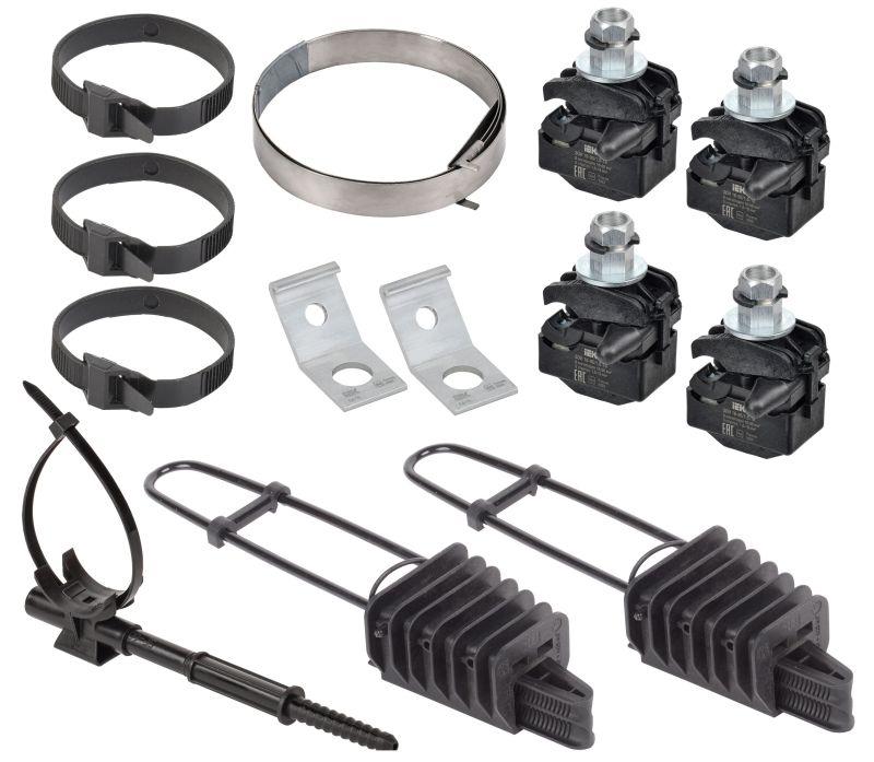 Комплект для подключения абонентов АСИП 1ф IEK UAP10-1-95-16-1-U