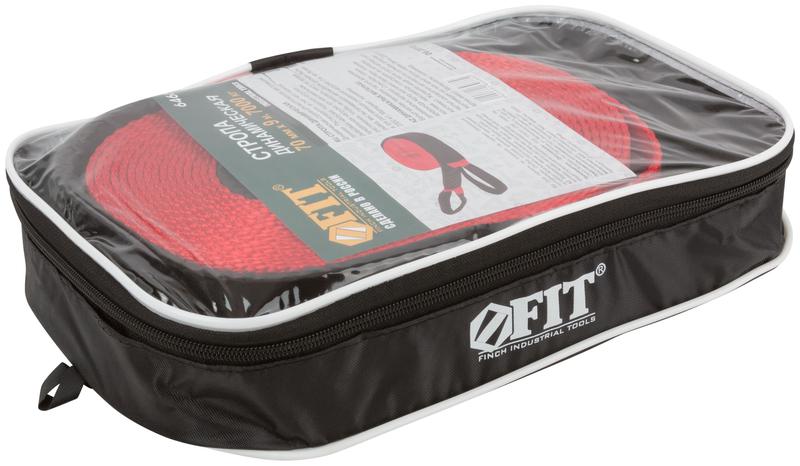 Стропа динамическая лента 70ммх9м 7000кг (сумка) FIT 64688