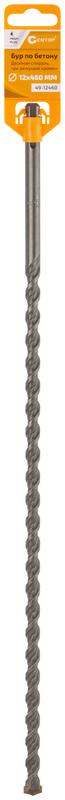 Бур по бетону Profi Plus двойн. спираль три пылеотводящие кромки 12х460мм Cutop 49-12460