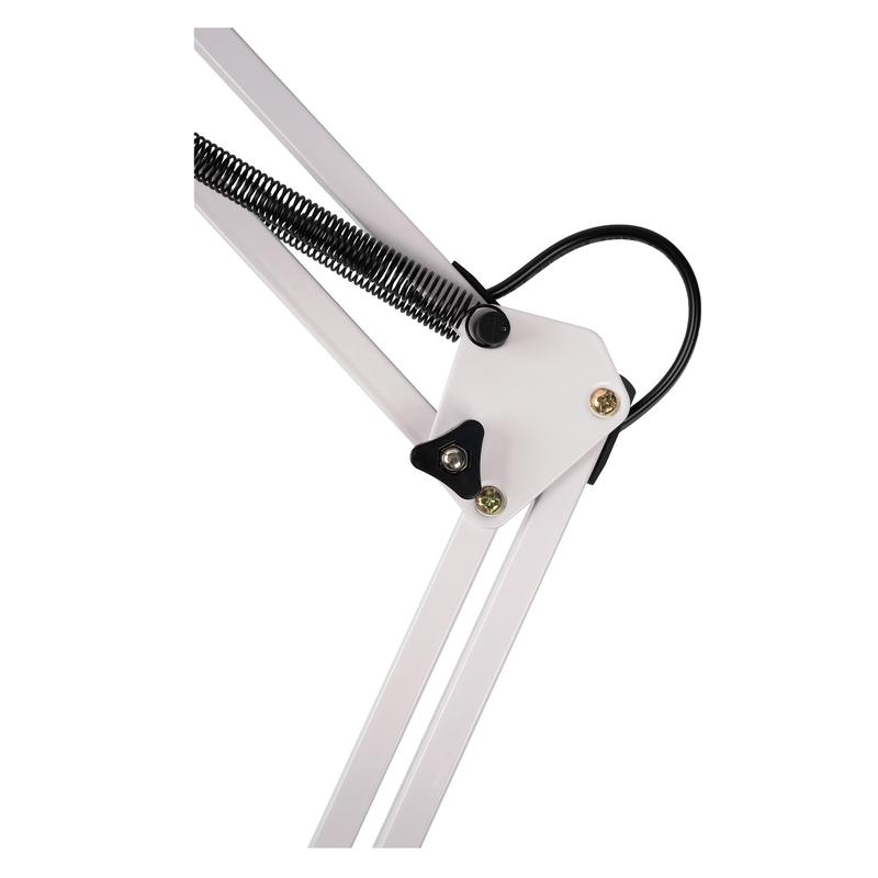 Светильник настольный TBL-01 под лампу Е27 на струбцине бел. ФАZА 5046214