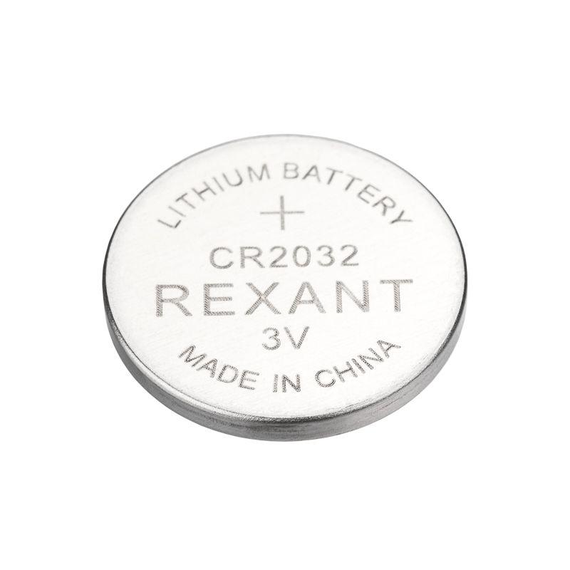 Элемент питания литиевый CR2032 3В (блист.1шт) Rexant 39-1114
