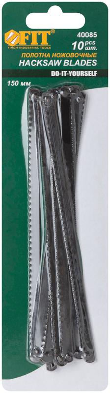Полотна пометаллу 150мм углеродистая сталь 10шт FIT 40085