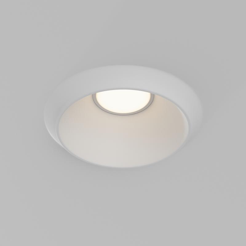 Светильник Gyps Modern 1х10Вт GU10 встраив. Maytoni DL124-GU10-01-TRS-W