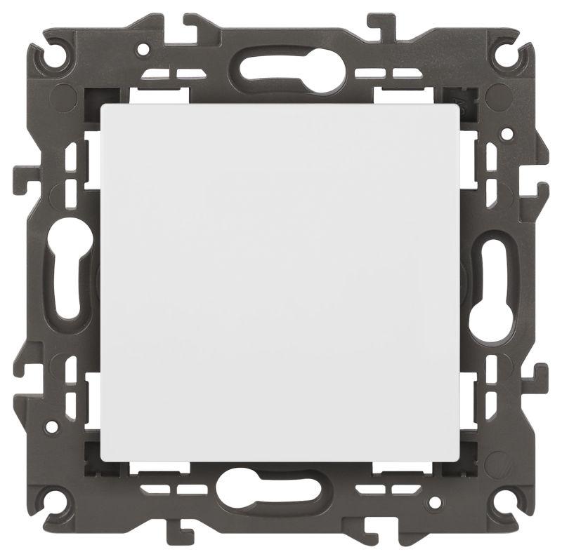 Выключатель 1-кл. СП Elegance 14-1101-01 10А IP20 250В 10AX механизм бел. Эра Б0034207