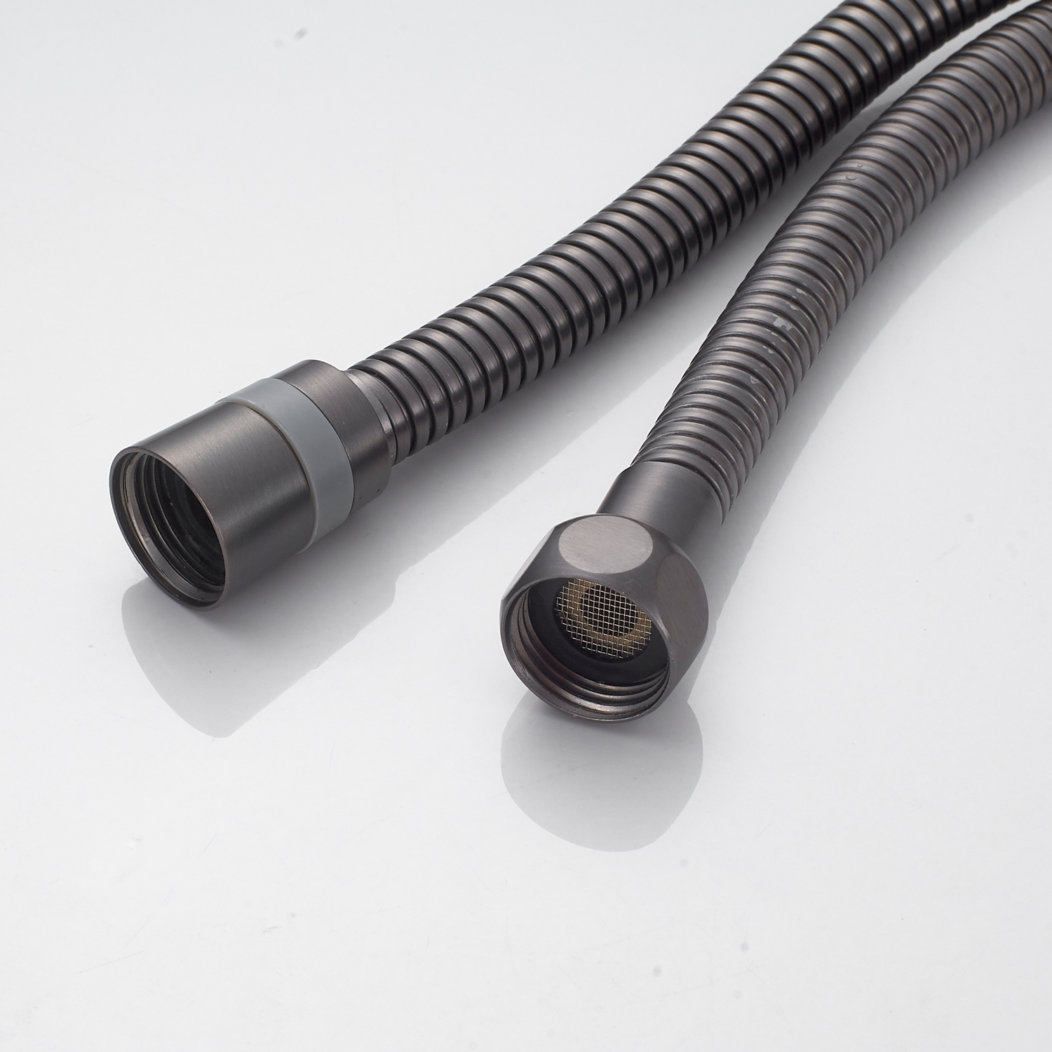 Смеситель для ванны Rose R1002T, оружейная сталь