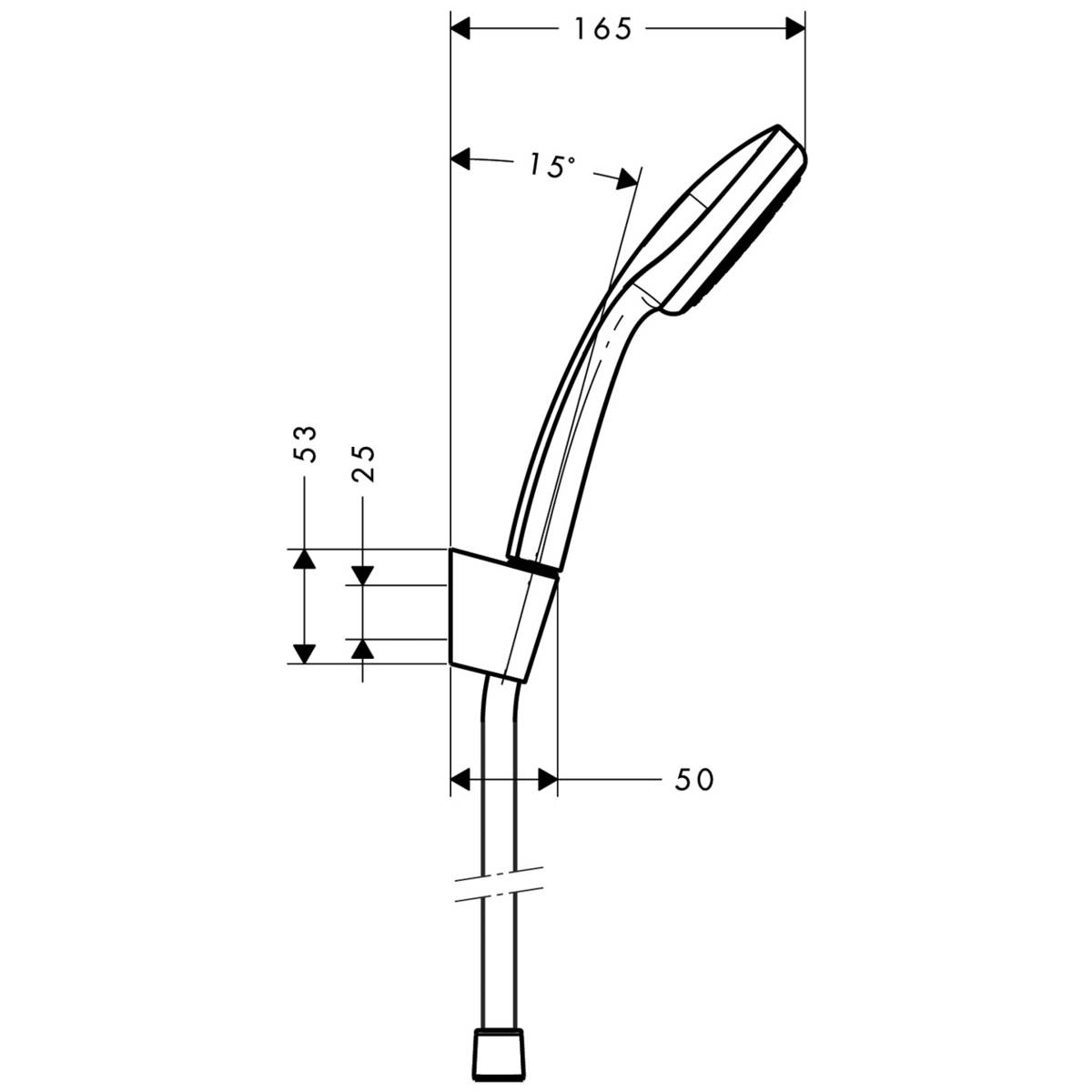 Душевой набор Hansgrohe Croma 27574000