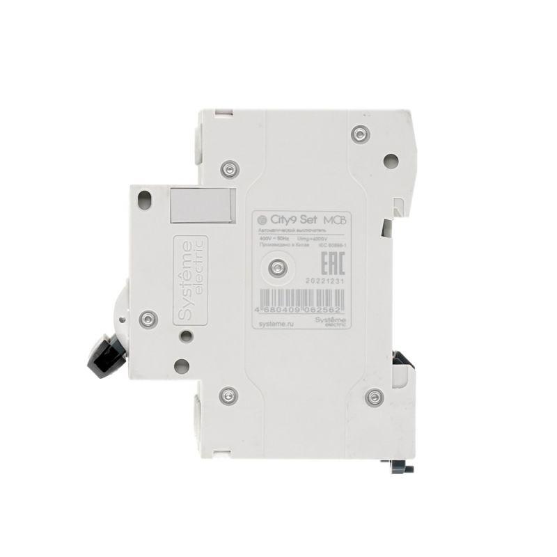 Выключатель автоматический модульный 4п C 10А 4.5кА City9 Set 400В SE C9F34410