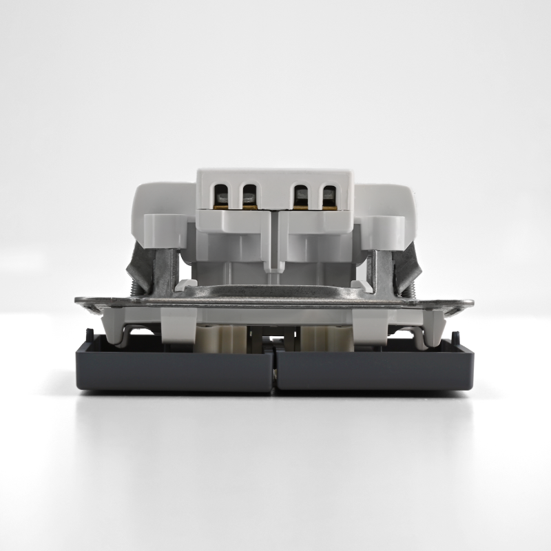 Выключатель 2-кл. ArtGallery (сх. 5) 10AX механизм грифель SE GAL000751