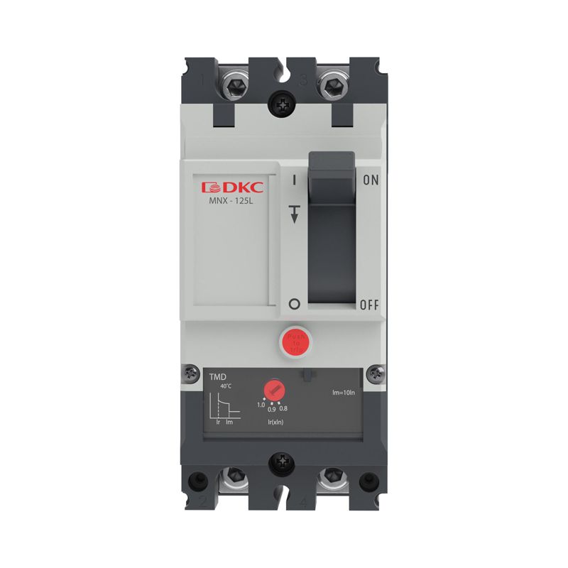 Выключатель автоматический 4P 125А 70кА pro MNX125L при AC415V расцепитель ETS YON MNX125L4PETS0125
