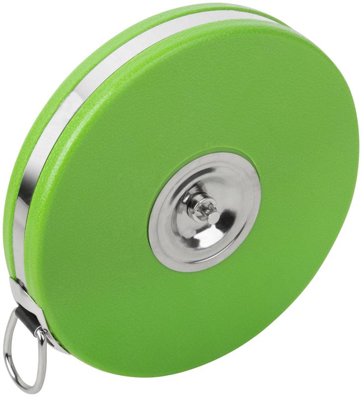 Рулетка 20м фибергласовая лента корпус пластик. зел. FIT 17570