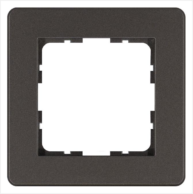 Рамка 1-м G-Flex мокко Jasmart G1101Z