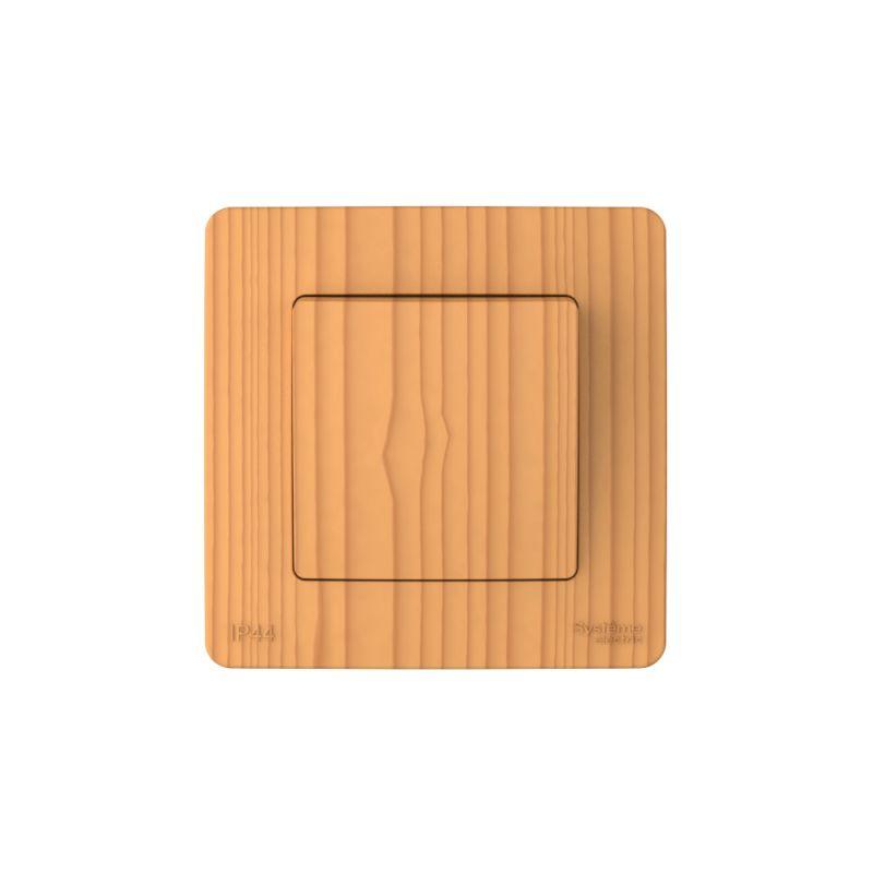 Переключатель 1-кл. СП Blanca 10А IP44 (сх.6) 250В ясень SE BLNVS410605