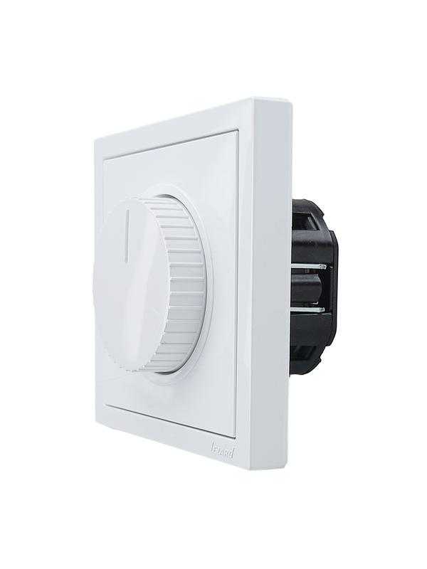 Диммер 1000Вт СП ZIMA IP20 бел. LEZARD 704-0288-157