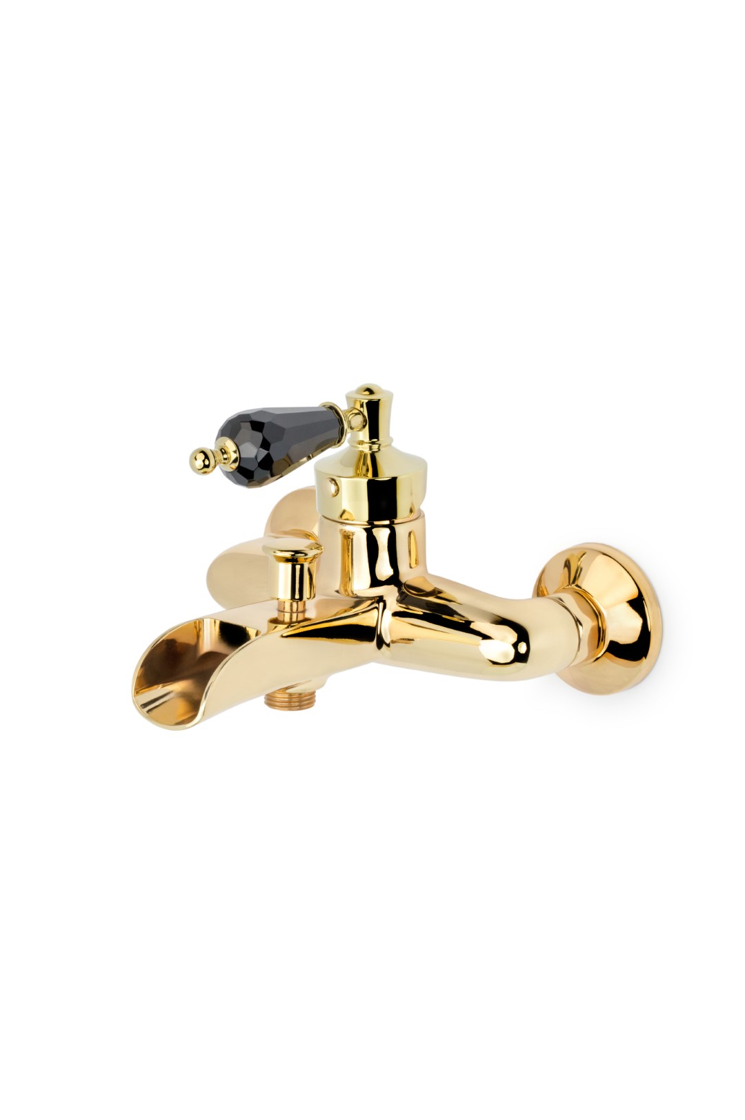 Смеситель для ванны Vogue золото с черным SW