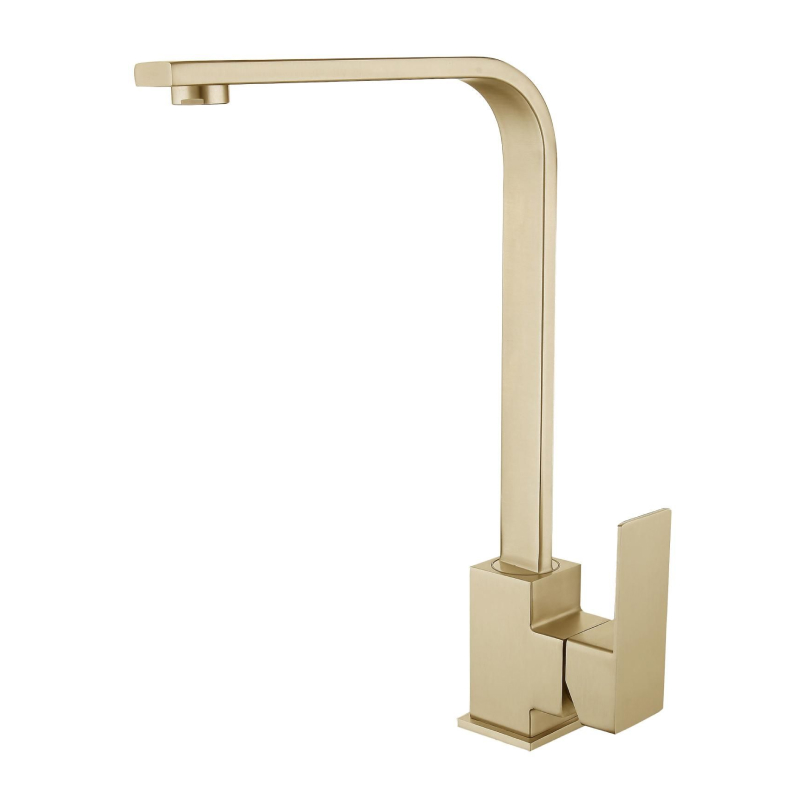 Смеситель для кухни Fmark FS8132C, матовое золото