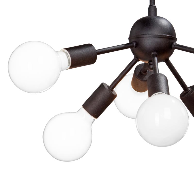 Люстра 6хE27 макс. 60Вт Vitaluce V3865/6PL