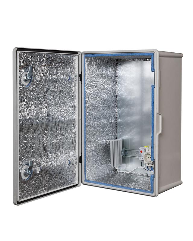 Шкаф монтажный композитный 360х560х250 Пластик-3УТ+ Mastermann 00-01020933